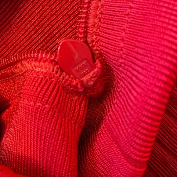 HERVE Leger “Valentine” Square Neck Bandage Dress - Picture 11 of 14